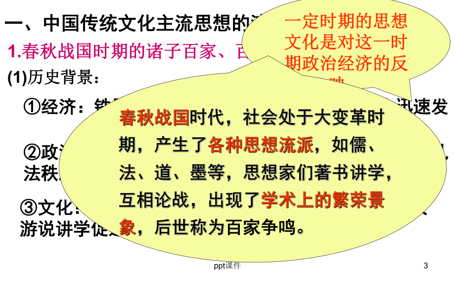 高三历史一轮复习必修三第一单元-课件.ppt_第3页