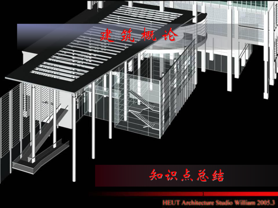 建筑概论知识点总结课件.ppt_第1页