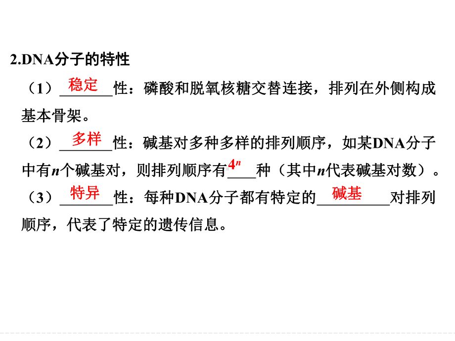 一轮复习DNA的结构、复制及基因的本质课件.ppt_第3页