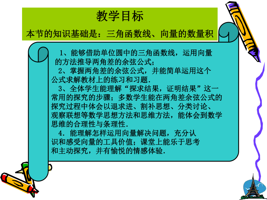 贺旭峰两角和与差的正弦余弦正切公式第一课时说课课课件.ppt_第3页