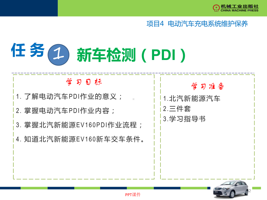 项目2-电动汽车新车检查交付-课件.ppt_第2页