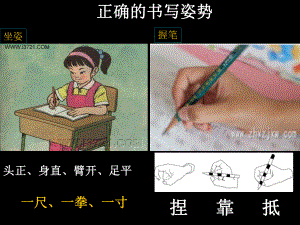 坐姿+握笔.ppt