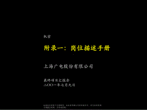 岗位说明书.ppt