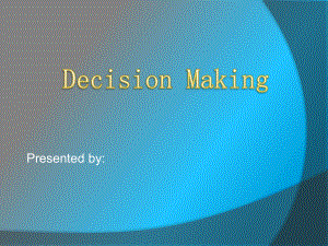 Decision Making.ppt