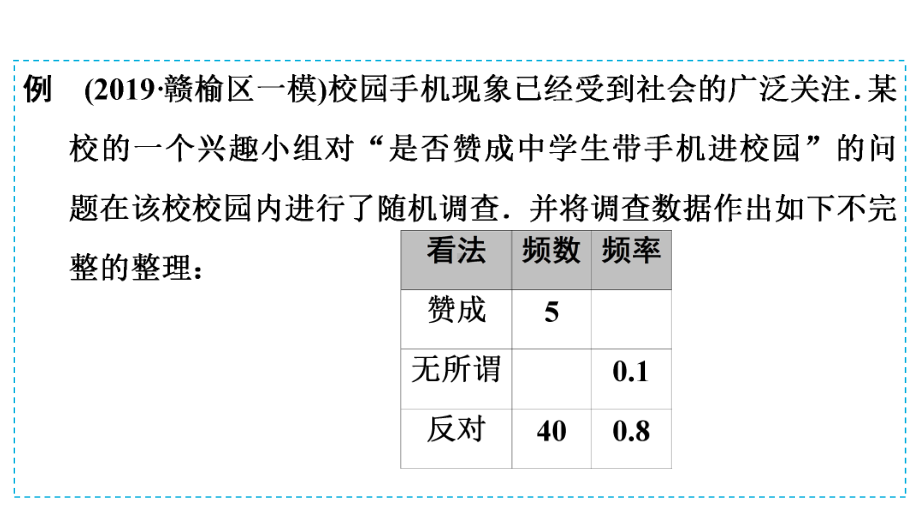 2020年广东深圳市中考数学二轮复习宝典ppt课件专题3　统计图表(中考19题)(共30张PPT).ppt_第3页