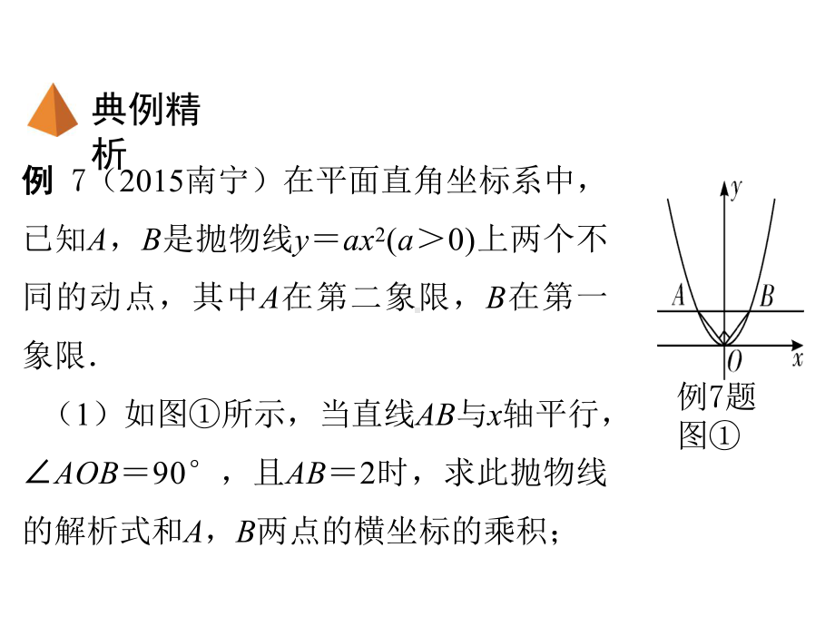 2019北部湾地区中考数学复习ppt课件：解答重难专题专题四二次函数压轴题 类型六与角度有关的问题(共11张PPT).ppt_第2页