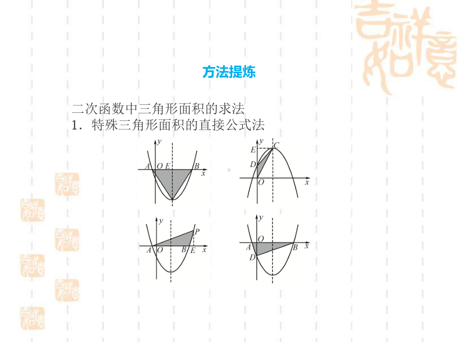 2020年四川省成都地区中考数学第二部分系统复习专题14二次函数的综合运用1(共38张PPT) ppt课件.pptx_第3页