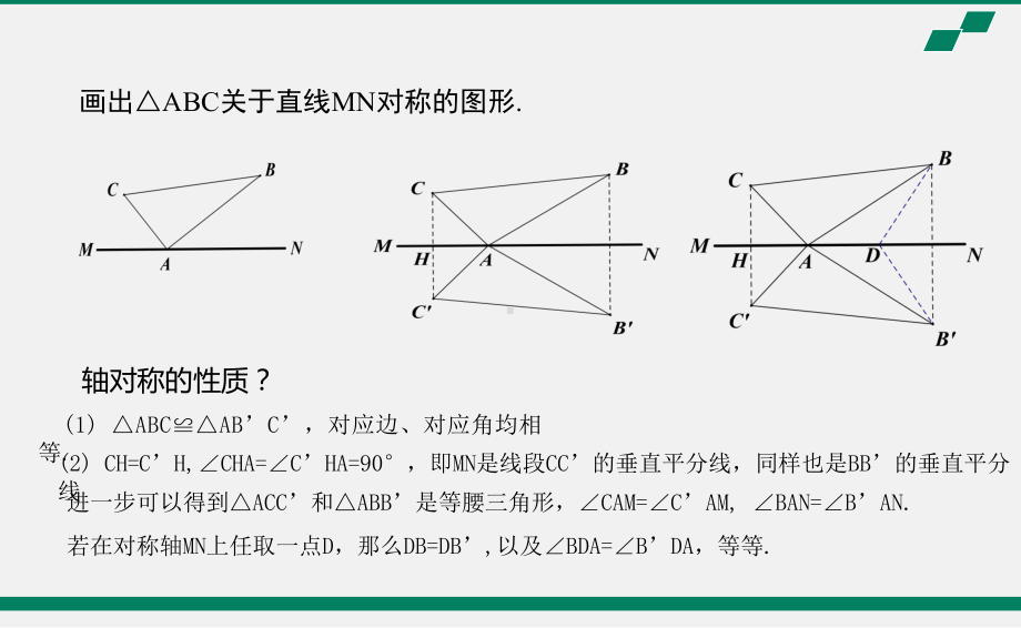 2020年北京海淀区空中课堂初三数学第26课：图形轴对称运动变化的研究 ppt课件(共14张PPT).pptx_第3页