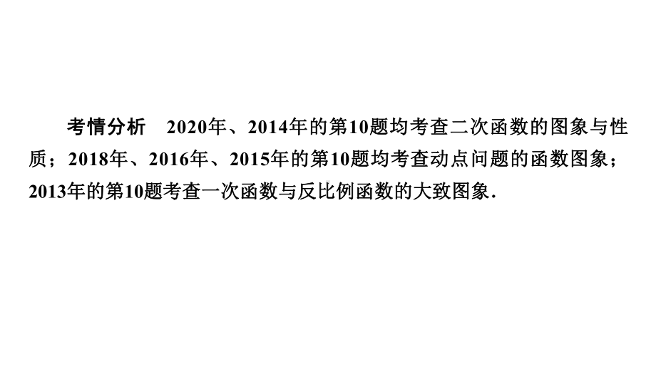 2021年广东省中考二轮专题数学突破ppt课件：函数图象与性质.pptx_第2页