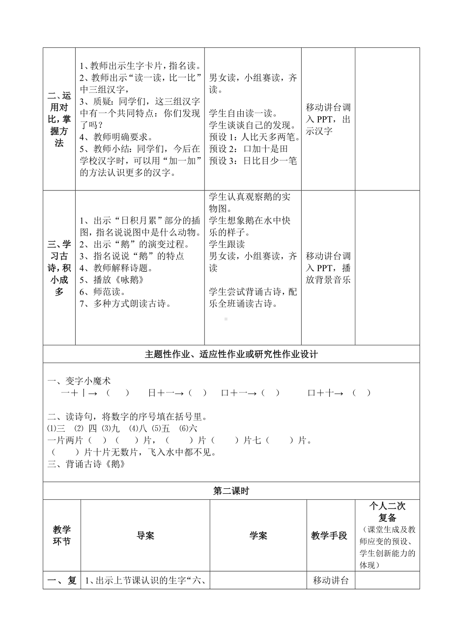 部编版一年级语文上册语文乐园一导学案.doc_第2页