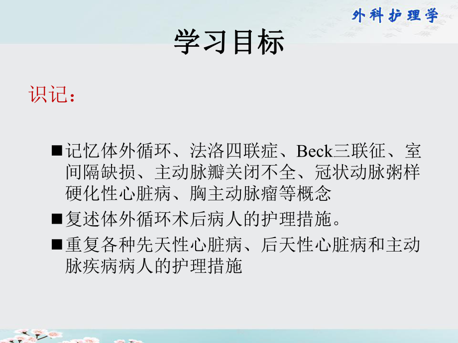 外科护理学课件第22章心脏疾病.pptx_第2页