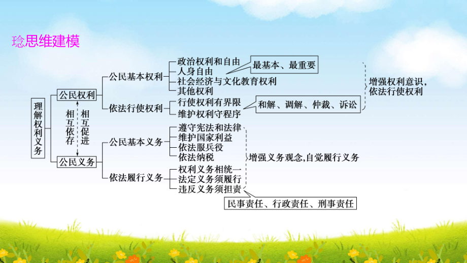 部编版八年级下册道德与法治第二单元 理解权利义务 复习课件155张.pptx_第3页