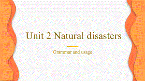 Unit 2 Grammar and usagee （ppt课件）-2023新牛津译林版（2020）《高中英语》必修第三册.pptx