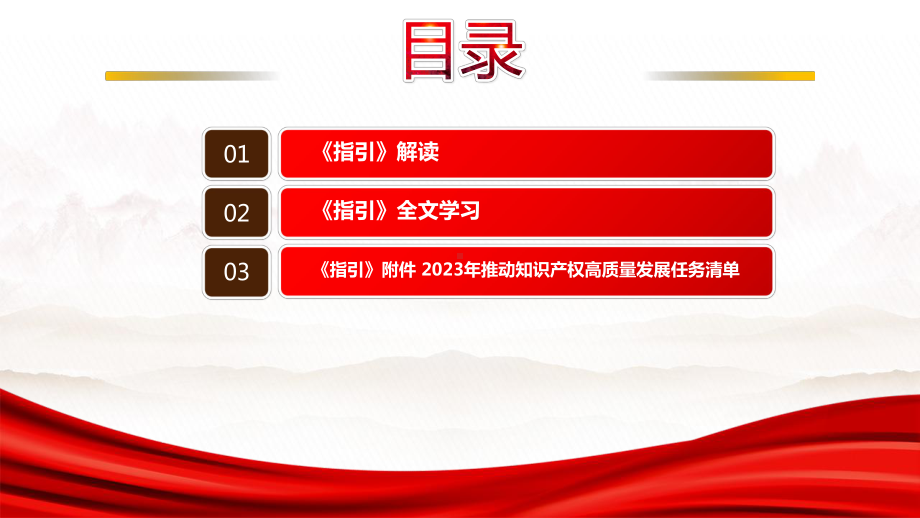 2023《推动知识产权高质量发展年度工作指引（2023）》全文学习PPT课件（带内容）.pptx_第3页