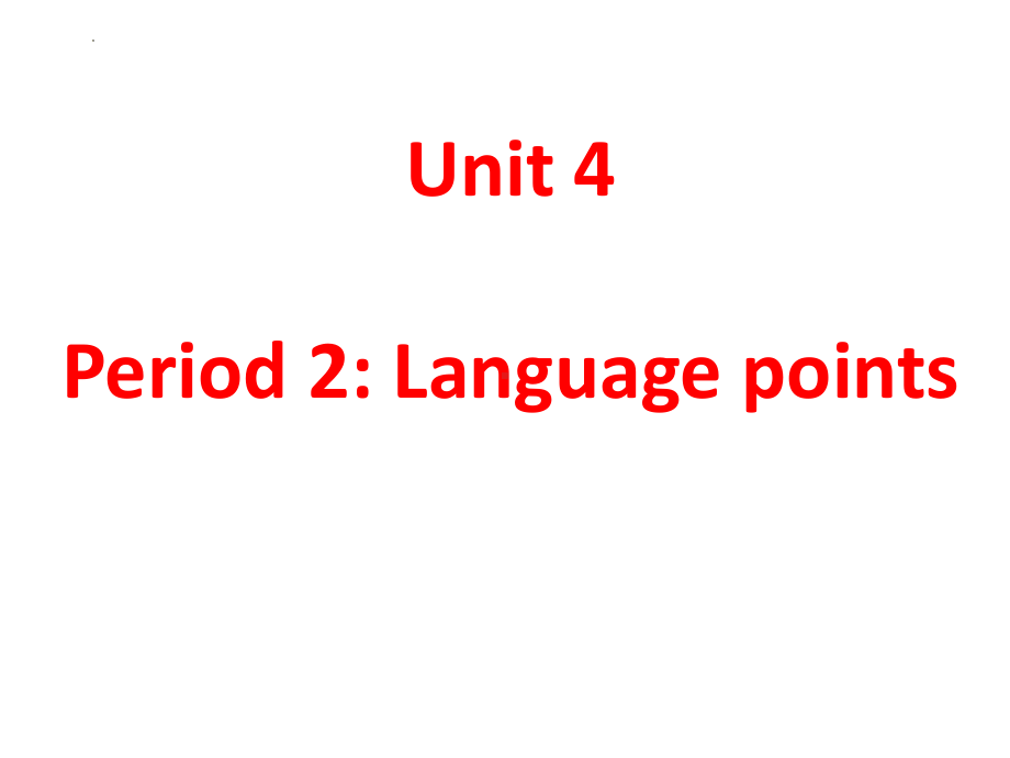 Unit 4 Food and Culture Reading and Thinking 知识点（ppt课件）-2023新人教版（2019）《高中英语》选择性必修第二册.pptx_第1页