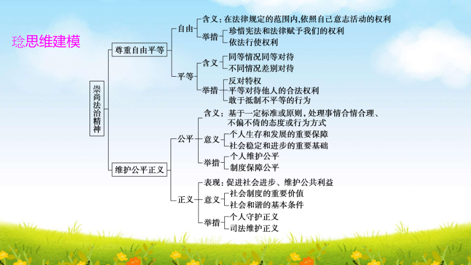 部编版八年级下册道德与法治第四单元 崇尚法治精神 复习课件84张.pptx_第3页