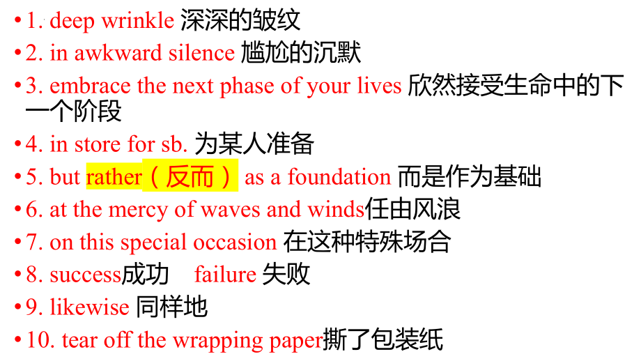 Unit 1-2 日常默写（ppt课件）-2023新牛津译林版（2020）《高中英语》选择性必修第四册.pptx_第3页