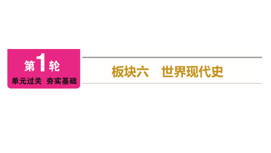 第二单元经济大危机和第二次世界大战ppt课件 2023年广东省中考历史一轮知识.pptx_第1页