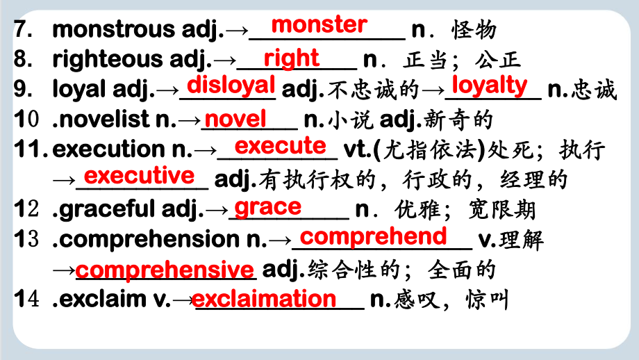 Unit1 Face values 词汇（ppt课件）-2023新外研版（2019）《高中英语》选择性必修第三册.pptx_第3页