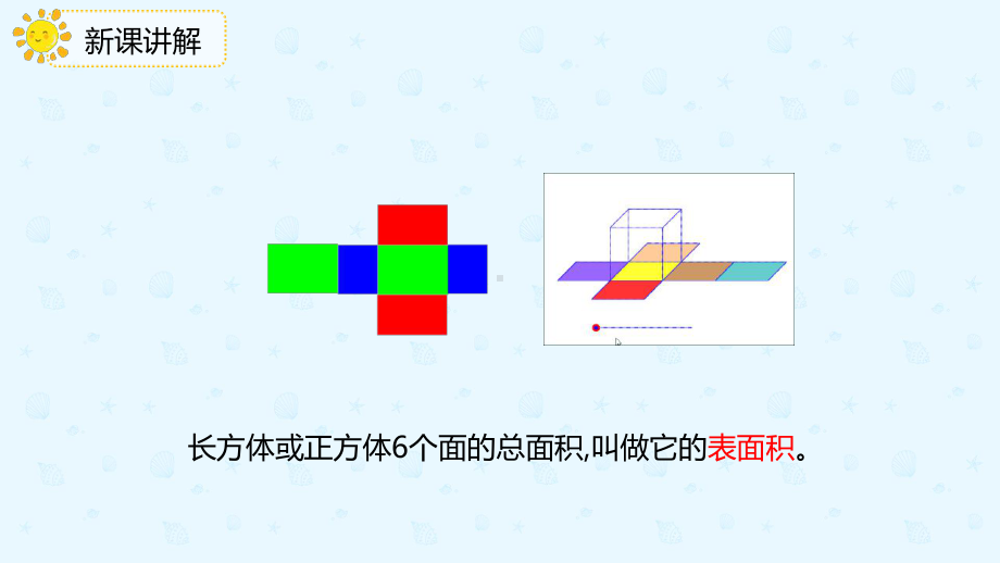 小学数学 五年级下册 3.2.2长方体、正方体的表面积（课件）.pptx_第3页