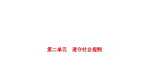 八年级上册第二单元 遵守社会规则 复习ppt课件-2023年中考备考道德与法治一轮复习.pptx