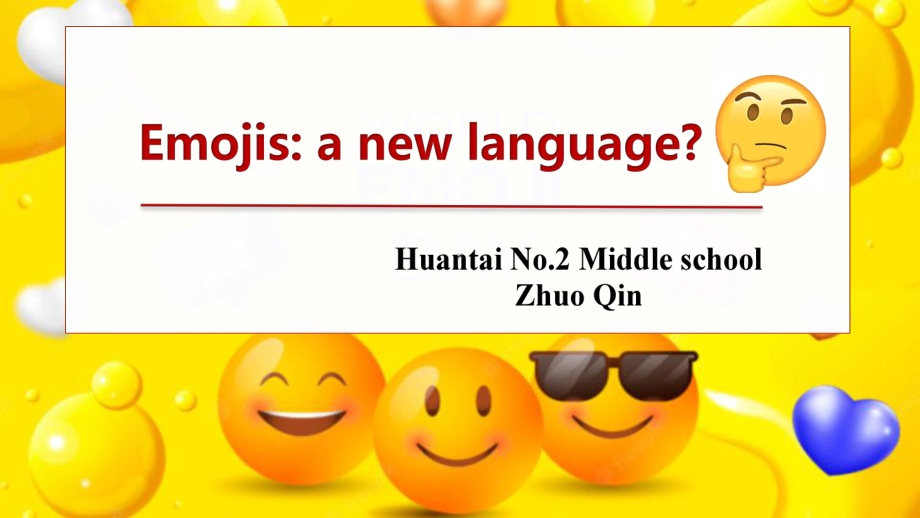 Unit 3 Developing ideas Emojis- a new language-（ppt课件）-2023新外研版（2019）《高中英语》选择性必修第二册.pptx_第1页