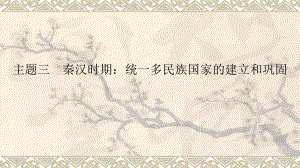 主题3 秦汉时期：统一多民族国家的建立和巩固ppt课件 2023年安徽省中考备考一轮复习.pptx