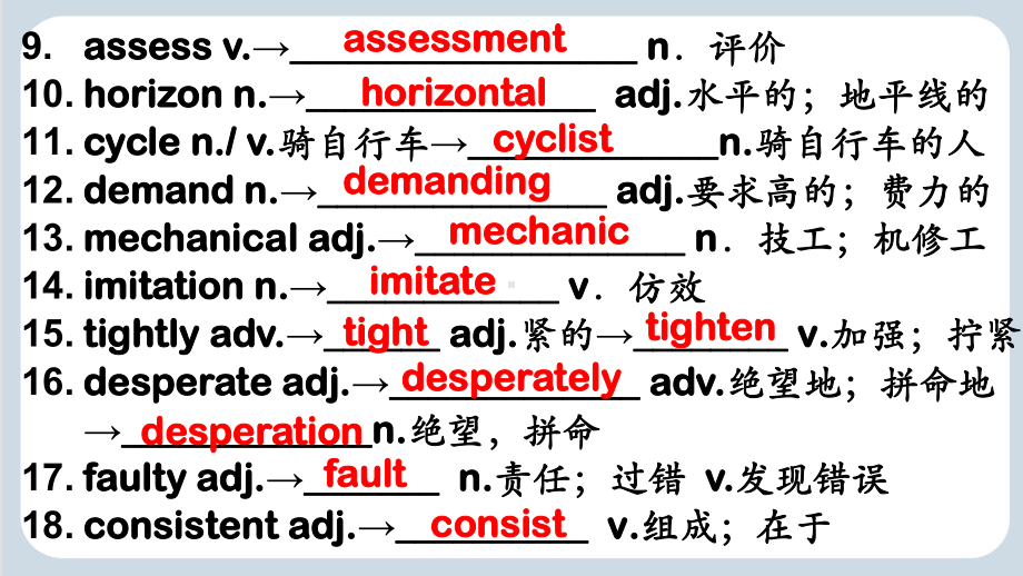 Unit 4 A glimpse of the future Words and Expressions （ppt课件）-2023新外研版（2019）《高中英语》选择性必修第三册.pptx_第3页