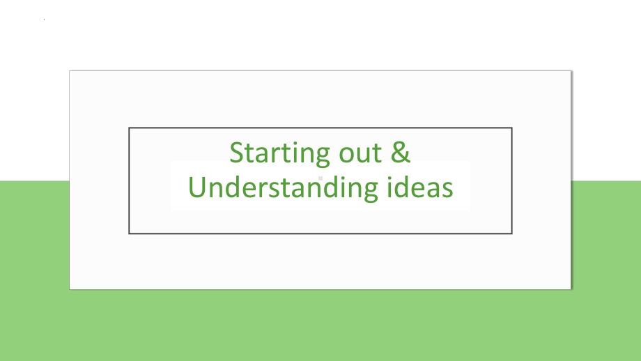 Unit 2 Starting out & Understanding ideas （ppt课件）-2023新外研版（2019）《高中英语》选择性必修第四册.pptx_第2页