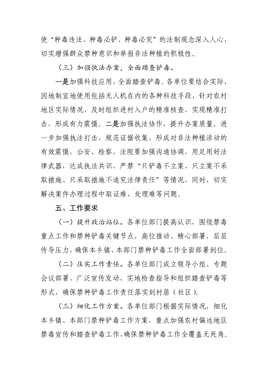 XX镇2023年禁种铲毒工作方案.docx_第3页