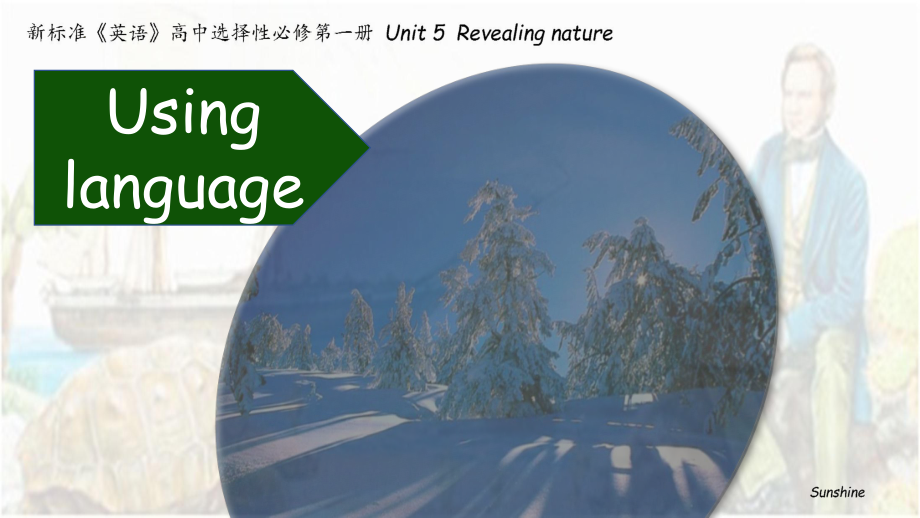 Unit 5 Using language （ppt课件）-2023新外研版（2019）《高中英语》选择性必修第一册.pptx_第1页