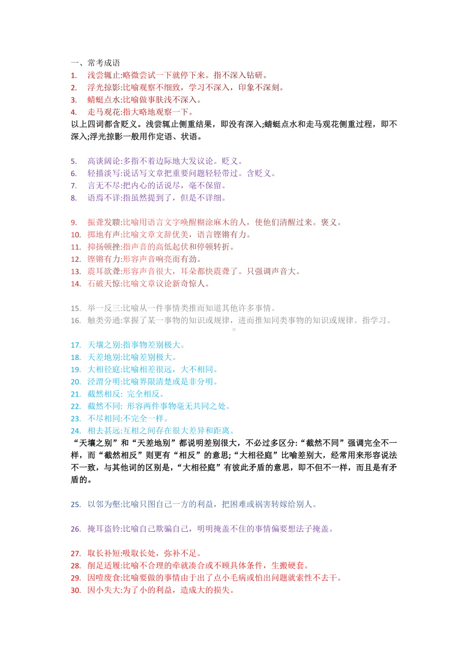 常考成语解析.docx_第1页