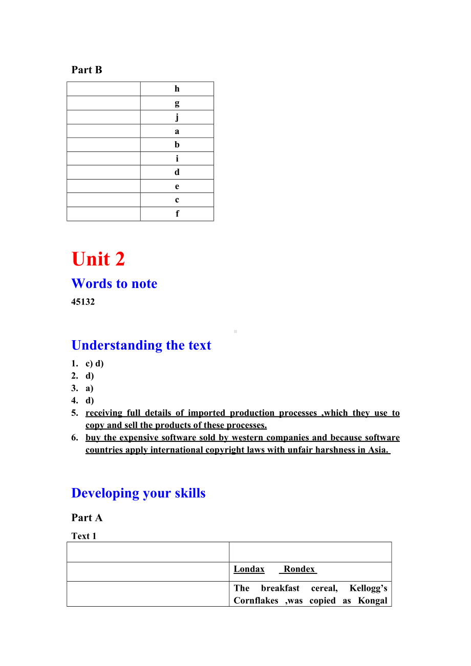 大学二年级上册创意阅读3 答案Unit 1.docx_第3页