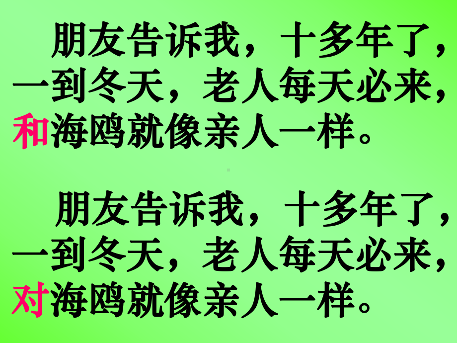 老人与海鸥 (8).ppt_第3页