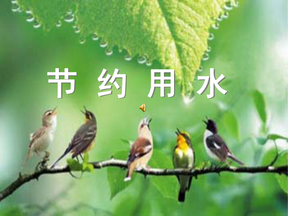 课件综合实践课节约用水.ppt_第1页