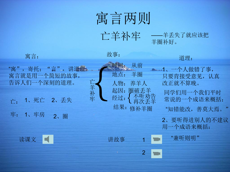 亡羊补牢教学课件.ppt_第1页