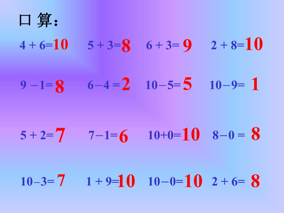 人教版小学一年级数学10以内的加减法[1].ppt_第3页