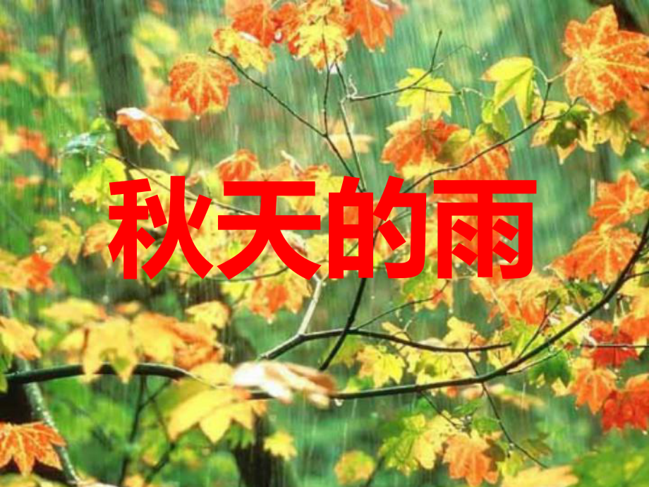 秋天的雨课件 (7).ppt_第1页