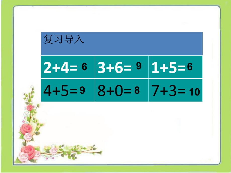 连加的课件--西师版一年级数学上册.ppt_第2页