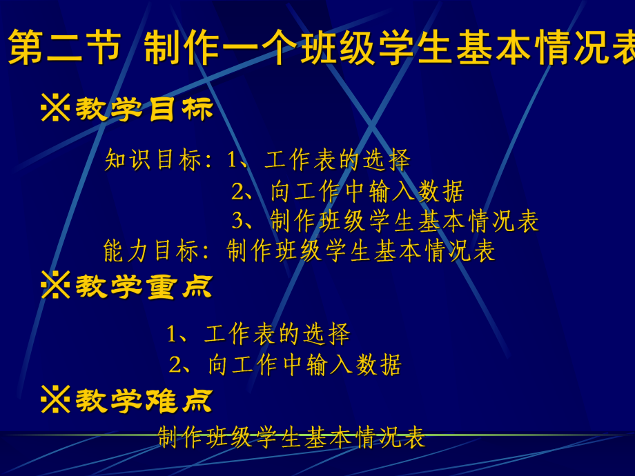 制作一个班级学生基本情况表PPT课件.ppt_第1页