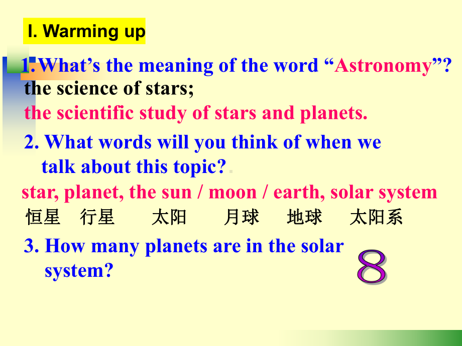 人教版必修3：Unit+4+Astronomy-+the+science+of+the+stars+warming+up+and+reading（共33张PPT）2.ppt_第2页