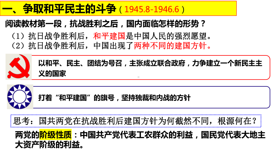 第25课 人民解放战争 ppt课件(20)-（部）统编版《高中历史》必修中外历史纲要上册.pptx_第2页