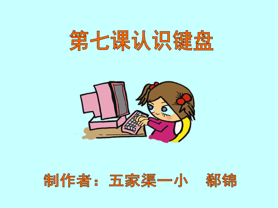 小学信息技术三年级上第七课认识键盘课件.ppt_第1页