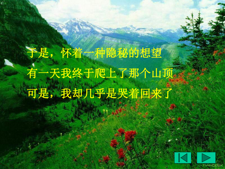 七年级语文在山的那边4.ppt_第3页