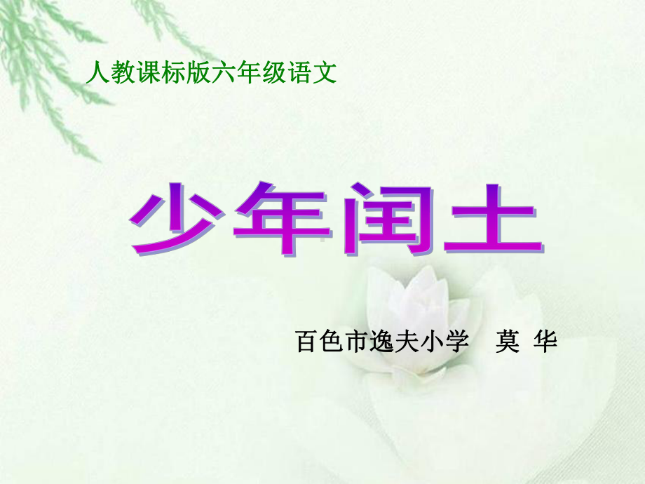 莫华《少年闰土》课件.ppt_第1页