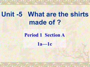 人教版新目标九年级Unit5SectionA1a-1c课件.ppt