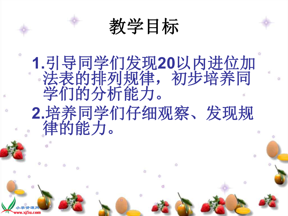 人教版数学一上《20以内的进位加法》（整理和复习）PPT课件王永利.ppt_第2页