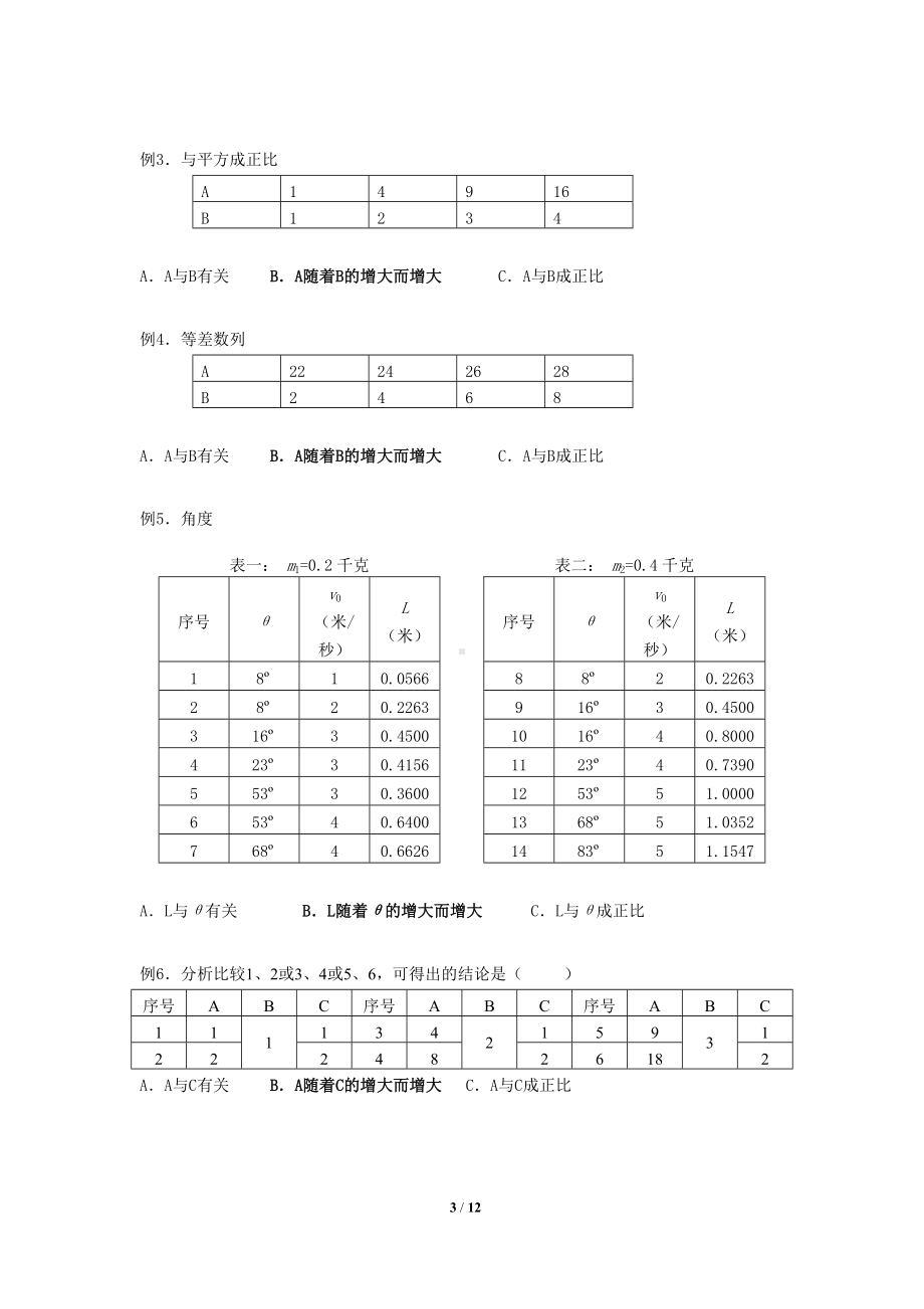 初三九年级中考物理二模复习实验题教师版.doc_第3页