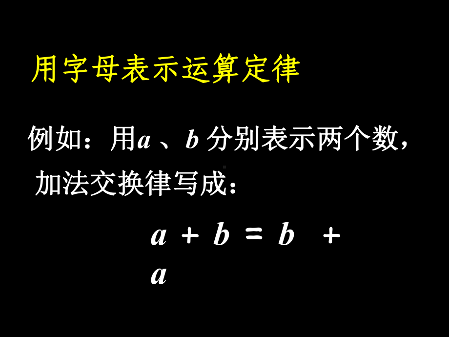 人教版小学四年级数学用字母表示数2.ppt_第2页