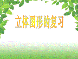 立体图形的复习.ppt